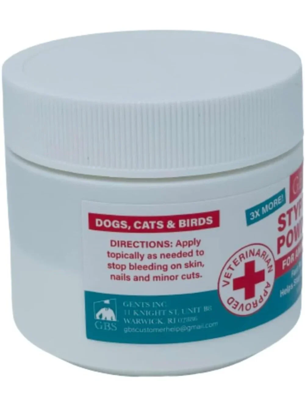 5 oz Pet Styptic Powder for Quick Blood Clotting - First Aid for Dogs, Cats